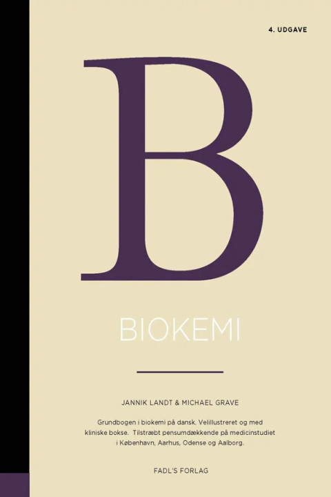 Omslag: Biokemi 4. udgave