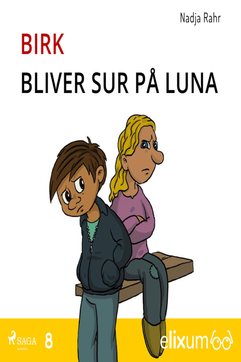 Omslag: Birk bliver sur på Luna - 8