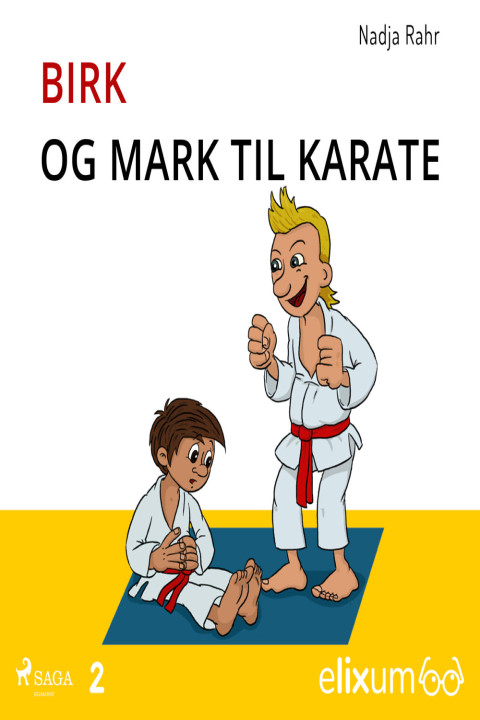 Omslag: Birk og Mark til karate - 2