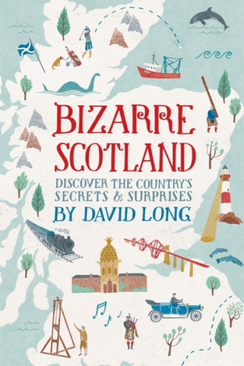 Omslag: Bizarre Scotland