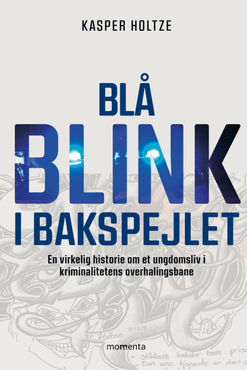 Omslag: Blå blink i bakspejlet