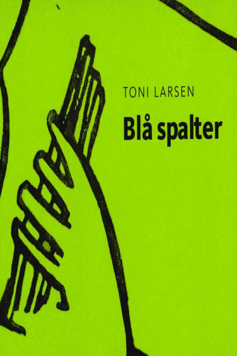 Omslag: Blå spalter
