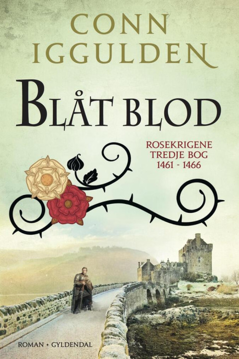 Omslag: Blåt blod - Rosekrigene 3