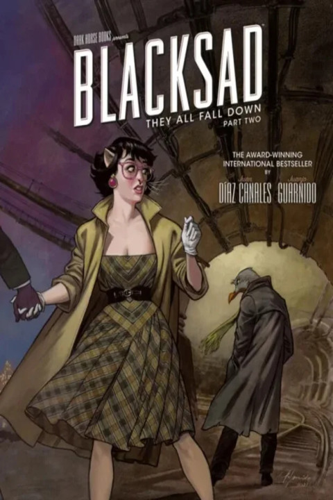 Omslag: Blacksad: They All Fall Down - Part Two