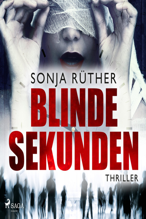 Omslag: Blinde Sekunden