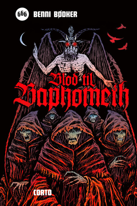 Omslag: Blod til Baphometh
