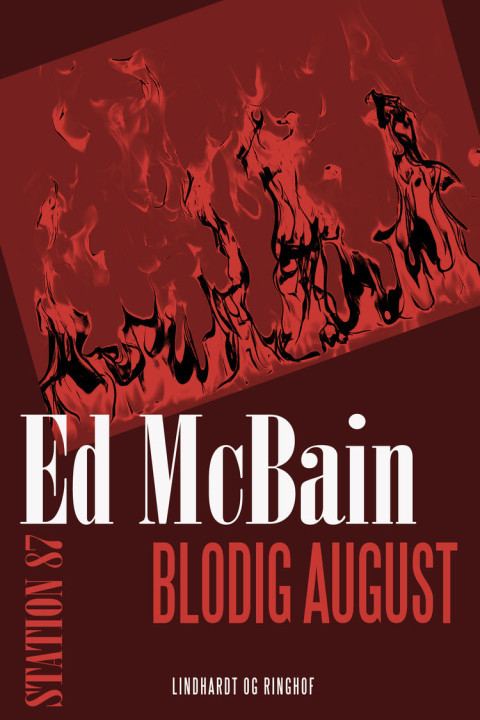 Omslag: Blodig august