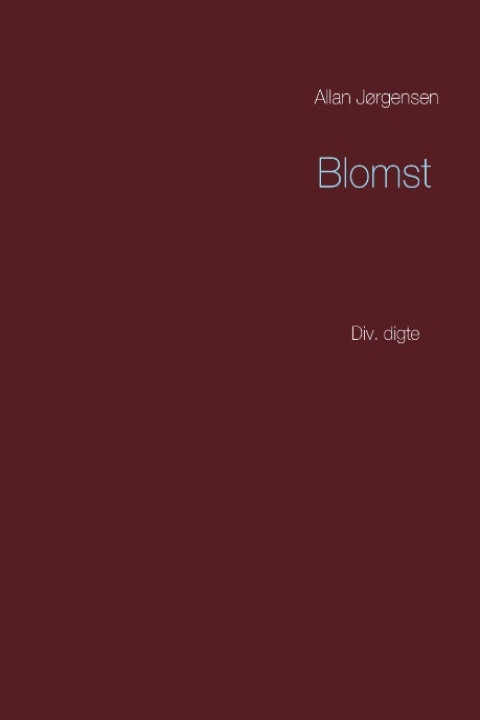 Omslag: Blomst