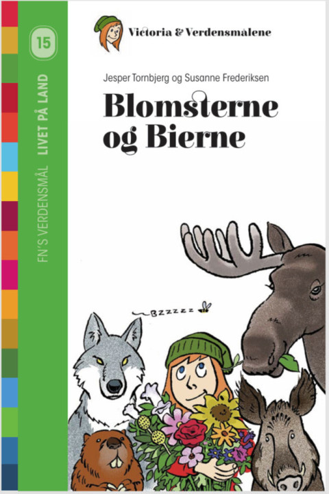 Omslag: Blomsterne og Bierne