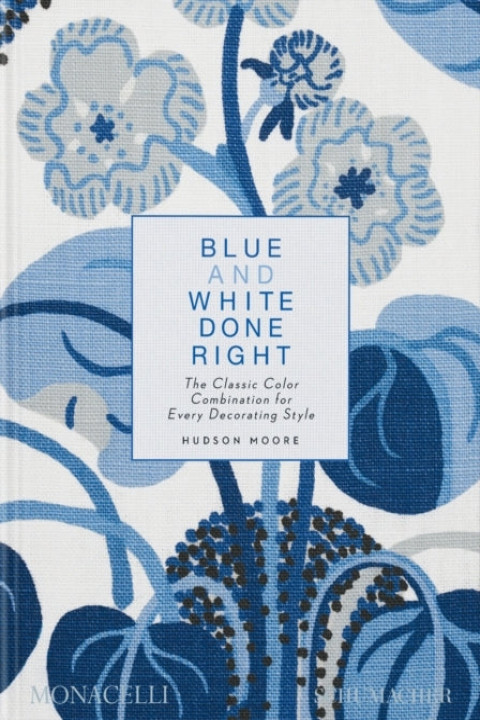 Omslag: Blue and White Done Right