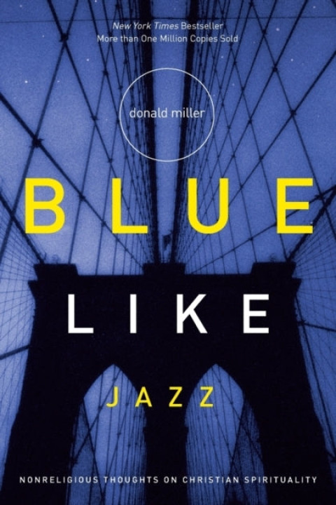 Omslag: Blue Like Jazz