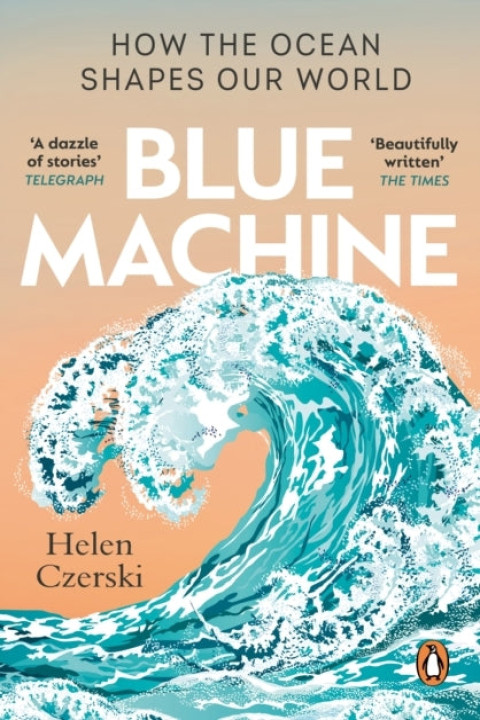 Omslag: Blue Machine