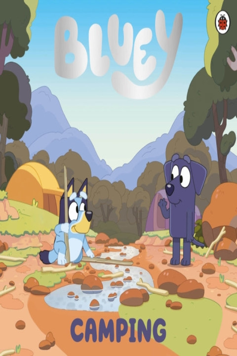 Omslag: Bluey: Camping