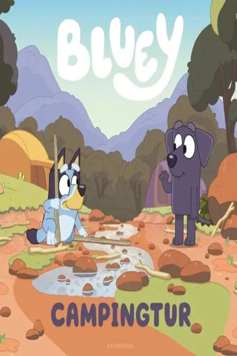 Omslag: Bluey - Campingtur