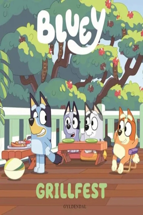 Omslag: Bluey - Grillfest