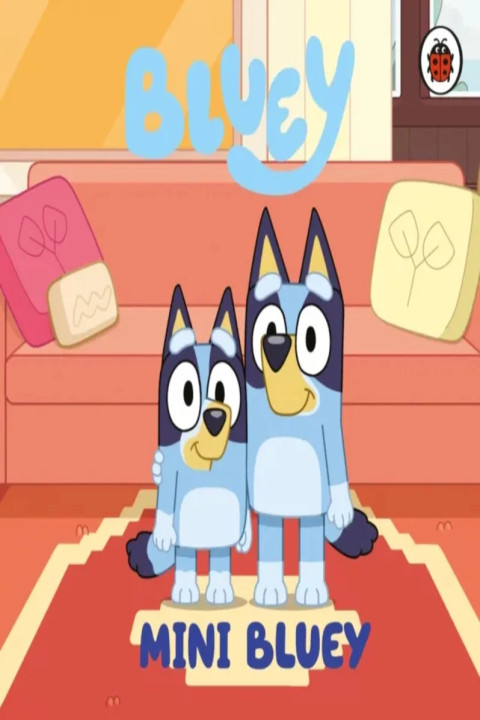 Omslag: Bluey: Mini Bluey