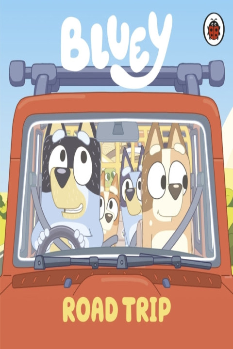 Omslag: Bluey: Road Trip