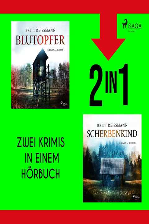 Omslag: Blutopfer & Scherbenkind