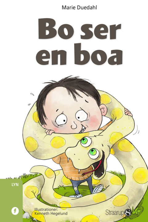 Omslag: Bo får en boa