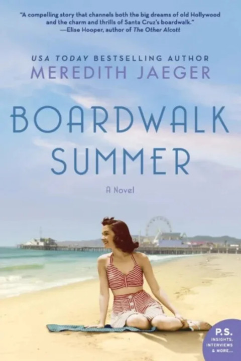 Omslag: Boardwalk Summer: A Novel