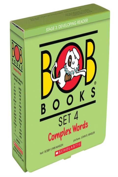 Omslag: Bob Books Complex Words 8 Books stage 3 Developing Read