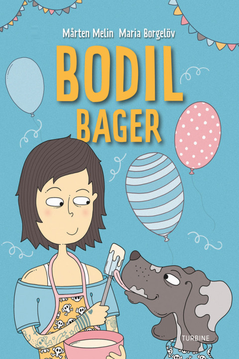 Omslag: Bodil bager