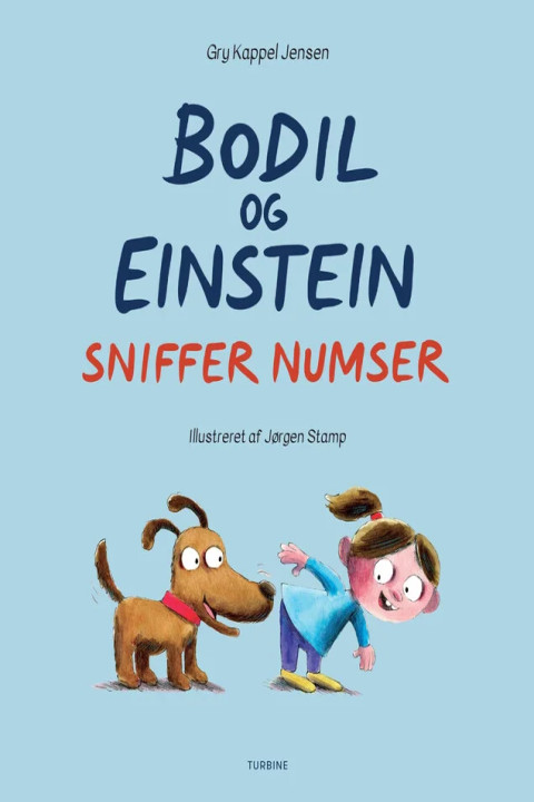 Omslag: Bodil og Einstein sniffer numser