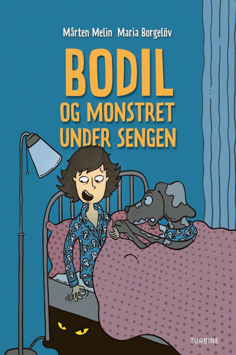 Omslag: Bodil og monstret under sengen