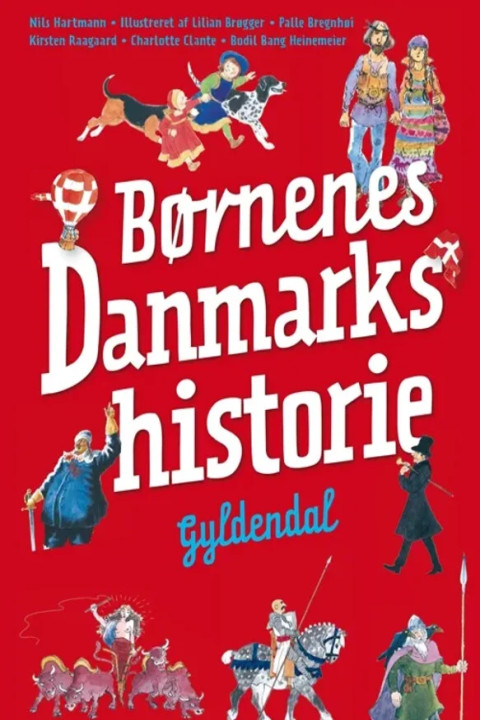 Omslag: Børnenes Danmarkshistorie
