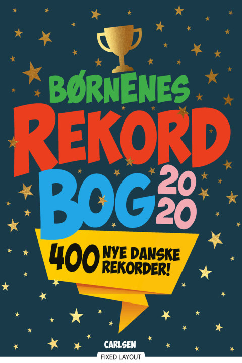 Omslag: Børnenes rekordbog 2020
