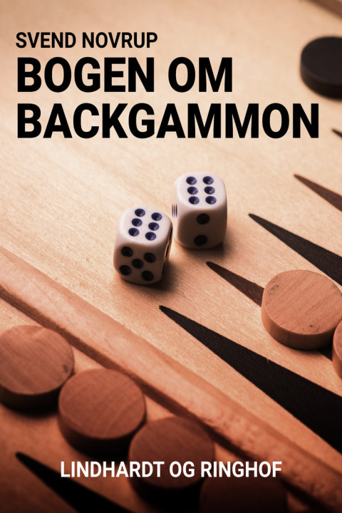 Omslag: Bogen om backgammon
