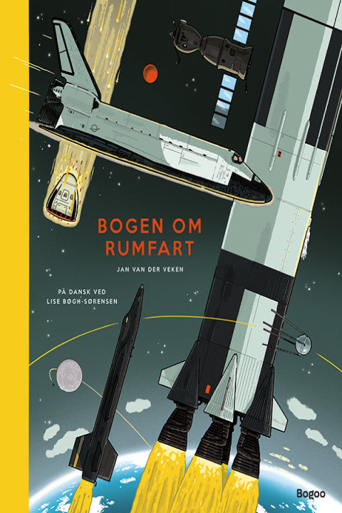 Omslag: Bogen om rumfart
