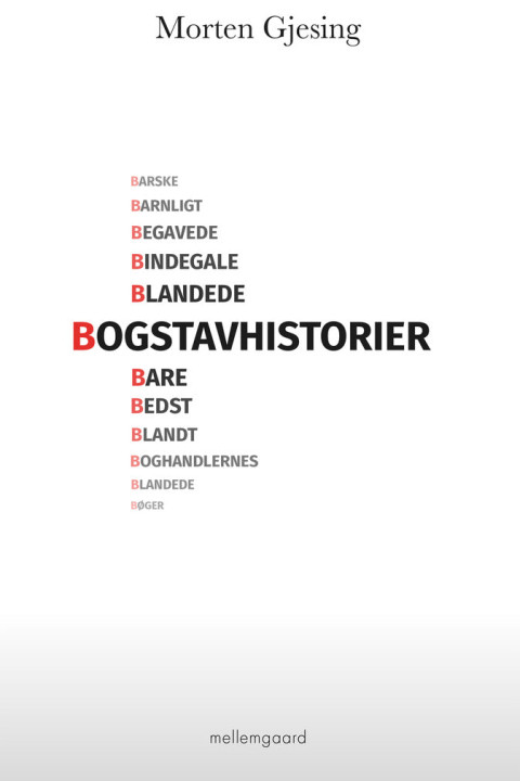 Omslag: Bogstavhistorier
