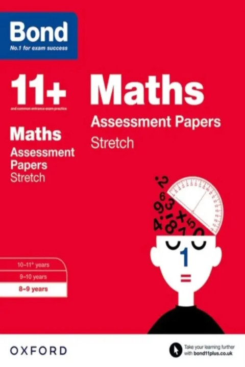 Omslag: Bond 11 : Maths: Stretch Papers - 8-9 years