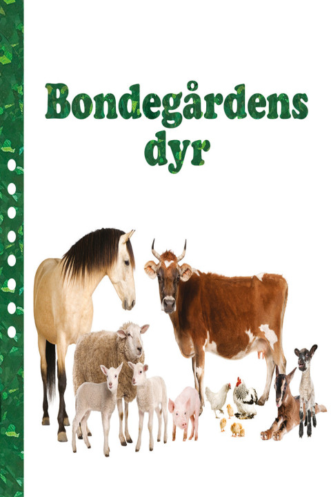 Omslag: Bondegårdens dyr