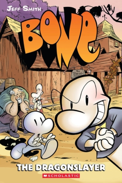 Omslag: Bone 4 the Dragonslayer