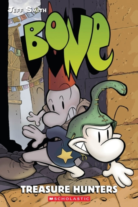 Omslag: Bone #8 Treasure Hunters