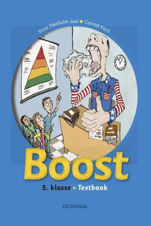 Omslag: Boost - 5. klasse - Textbook, gammel udgave