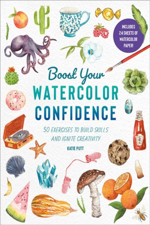 Omslag: Boost Your Watercolour Confidence