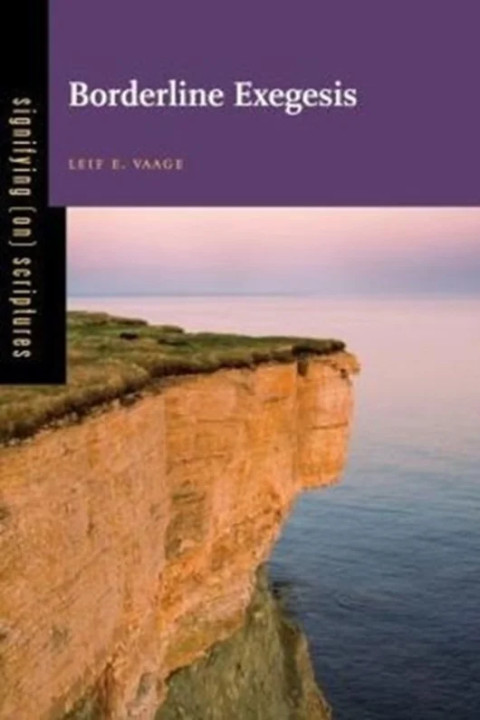 Omslag: Borderline Exegesis