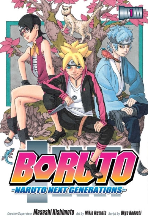 Omslag: Boruto: Naruto Next Generations, Vol. 1