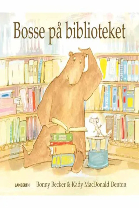 Omslag: Bosse på biblioteket