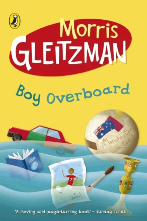 Omslag: Boy Overboard