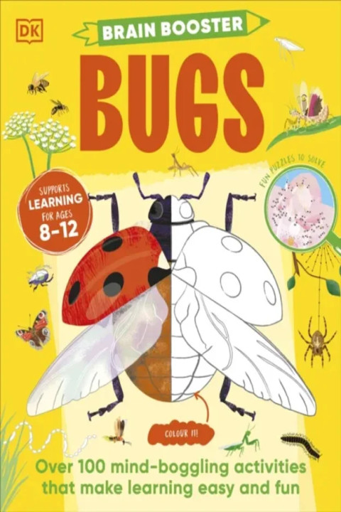Omslag: Brain Booster Bugs - Over 100 Mind-Boggling Activities that Make Learning Easy and Fun