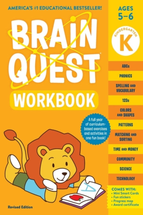 Omslag: Brain Quest Workbook Kindergarten revised Edition