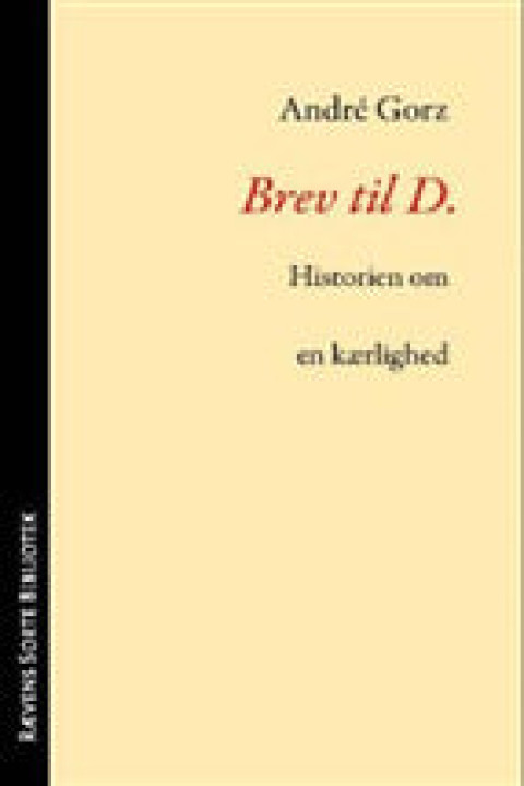 Omslag: Brev til D.