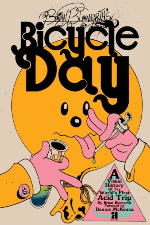 Omslag: Brian Blomerth's Bicycle Day