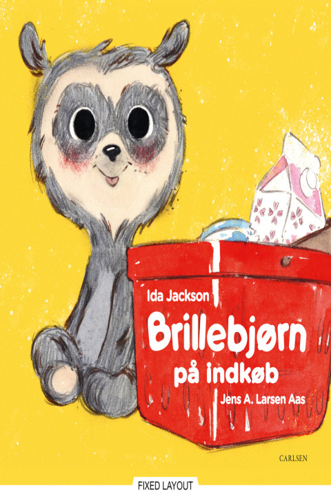 Omslag: Brillebjørn på indkøb