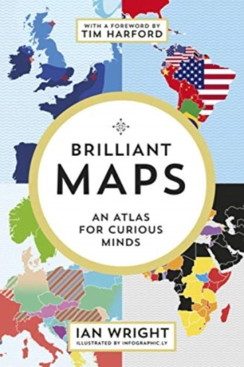 Omslag: Brilliant Mapsan Atlas For Curious Minds