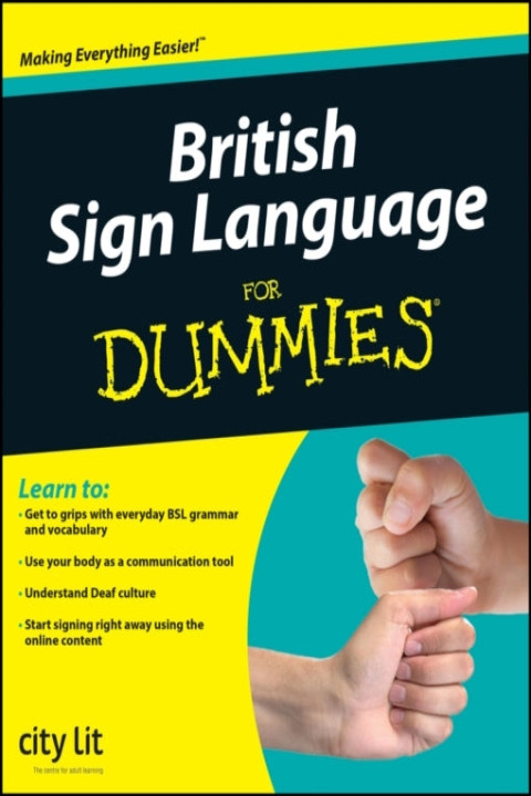 Omslag: British Sign Language For Dummies